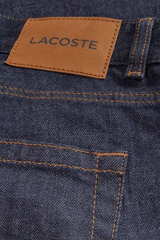 Lacoste&reg; Rinse Wash Straight Fit Jean